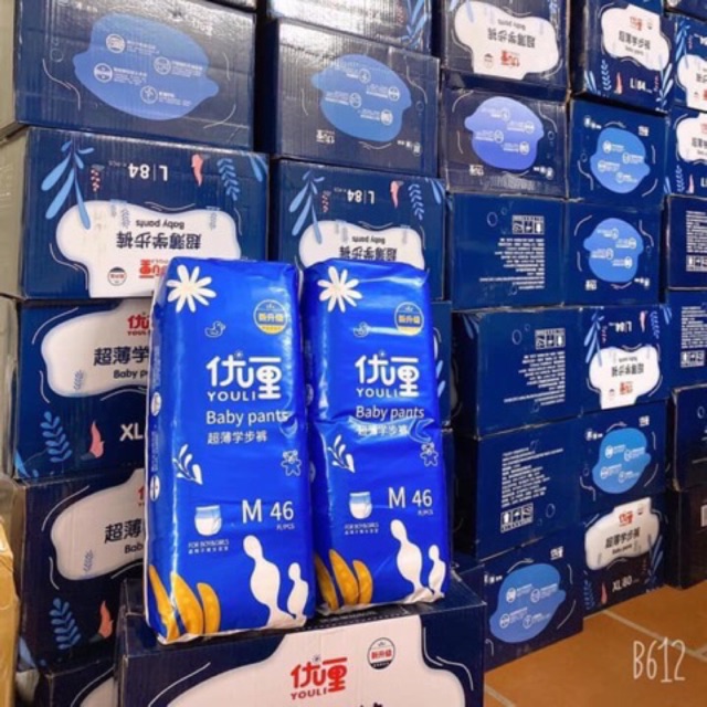 Combo 100 BỈM QUẦN Youly M, L, XL, XXL