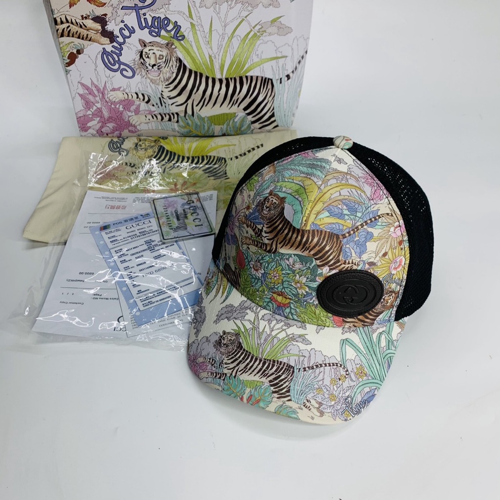 Nón kết Gc , Mũ lưỡi trai hổ lúa full box hộp cực đẹp