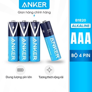 Mua Pin Kiềm AAA ANKER Alkaline (Bộ 2 Pin/4 Pin) - B1820