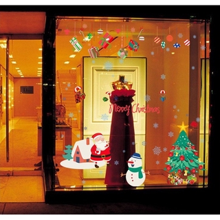 Decal trang trí noel giáng sinh vui