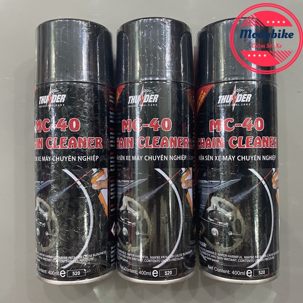 COMBO BỘ VỆ SINH BẢO DƯỠNG XÍCH SÊN THUNDER CHAIN LUBE & CLEANER
