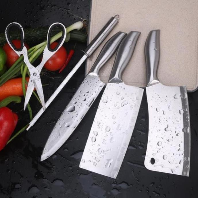 Bộ dao inox 6 món cao cấp Nhật Bản - Fullbox