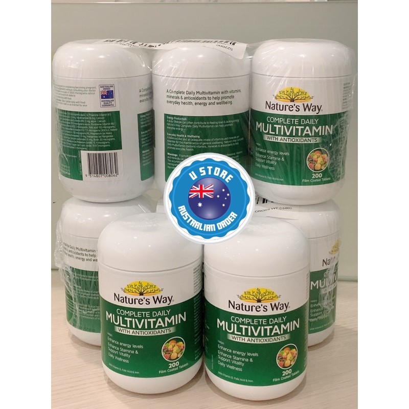 Vitamin tổng hợp Nature’s Way [Úc] Complete Daily Multivitamin | BigBuy360 - bigbuy360.vn