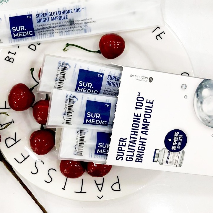 Tinh chất truyền trắng SURMEDIC Super Glutathione 100 Bright Ampoule 1g