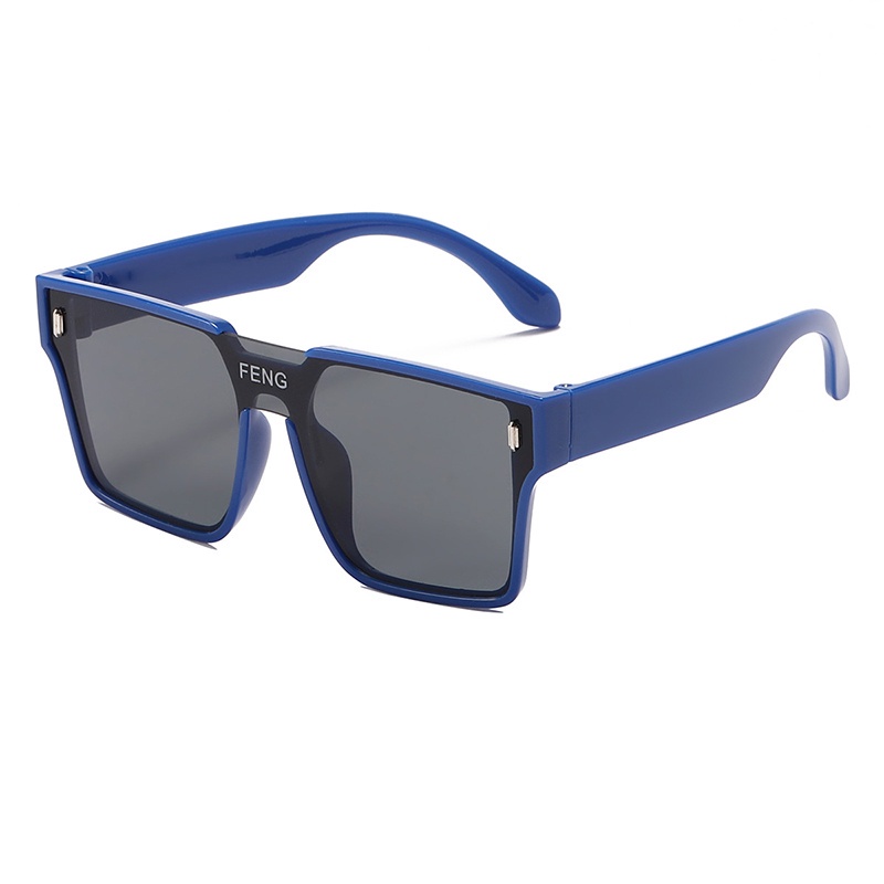 Kính Mát Gọng Vuông Chống Tia UV Phong Cách Vintage Dành Cho Các Bé