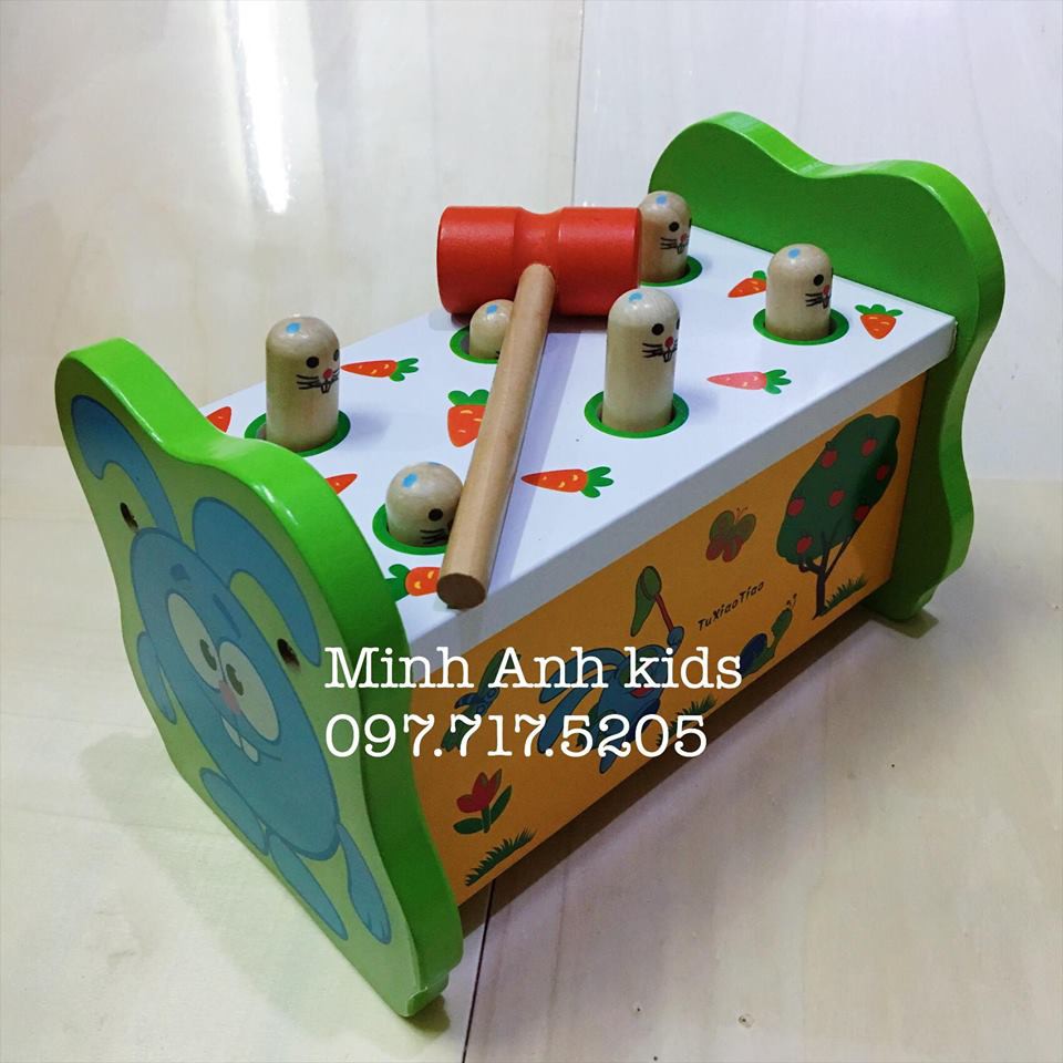 Đồ chơi gỗ Đập chuột