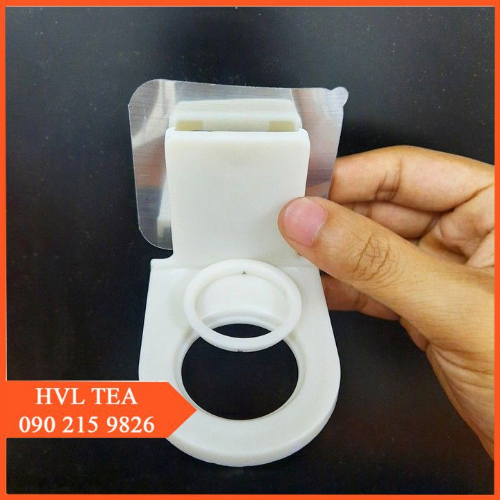 Móc treo chai dầu gội sữa tắm dán tường thông minh, giá treo, HVL TEA (TDG01)