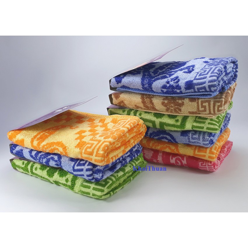 Bộ 3 khăn mặt sợi tre Việt Mỹ