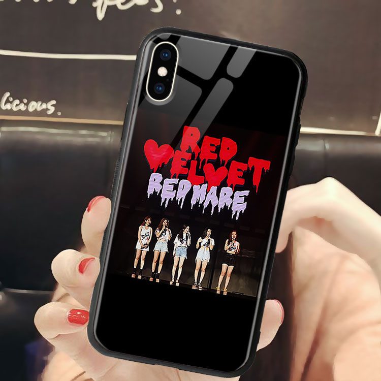 Ốp Điện Thoại Máy Ip 11 In Hình Red VelVet CASESPOT Cho Iphone Se 2020 5 5S Se 6/7/8/6S/6Sp/6P/7P/8P/X/Xs/Xr/Xs Max