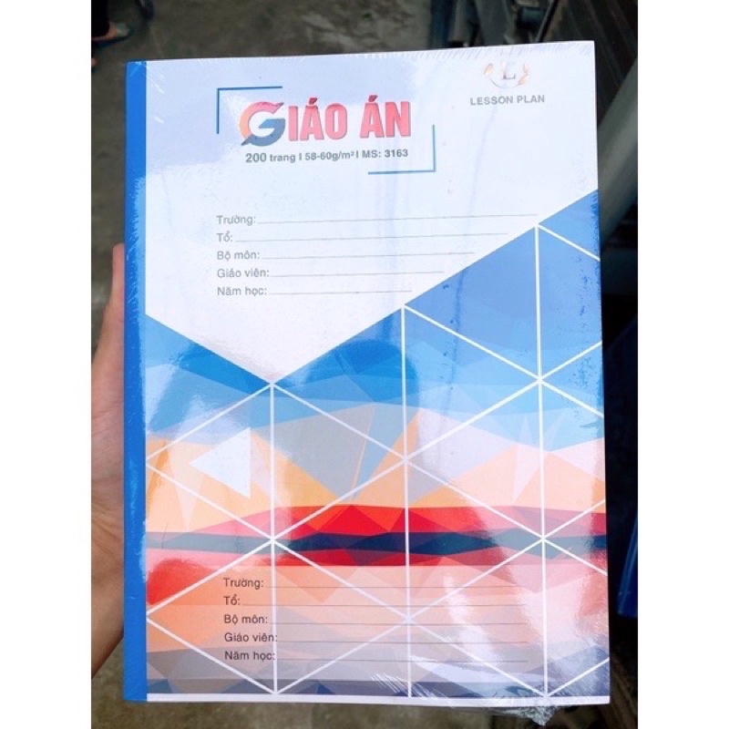 Sỉ 10 quyển SỔ GIÁO ÁN A4 200 trang KẺ NGANG HẢI TIẾN  LOẠI CAO CẤP