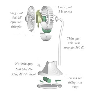 QUẠT MINI YOOBAO D8