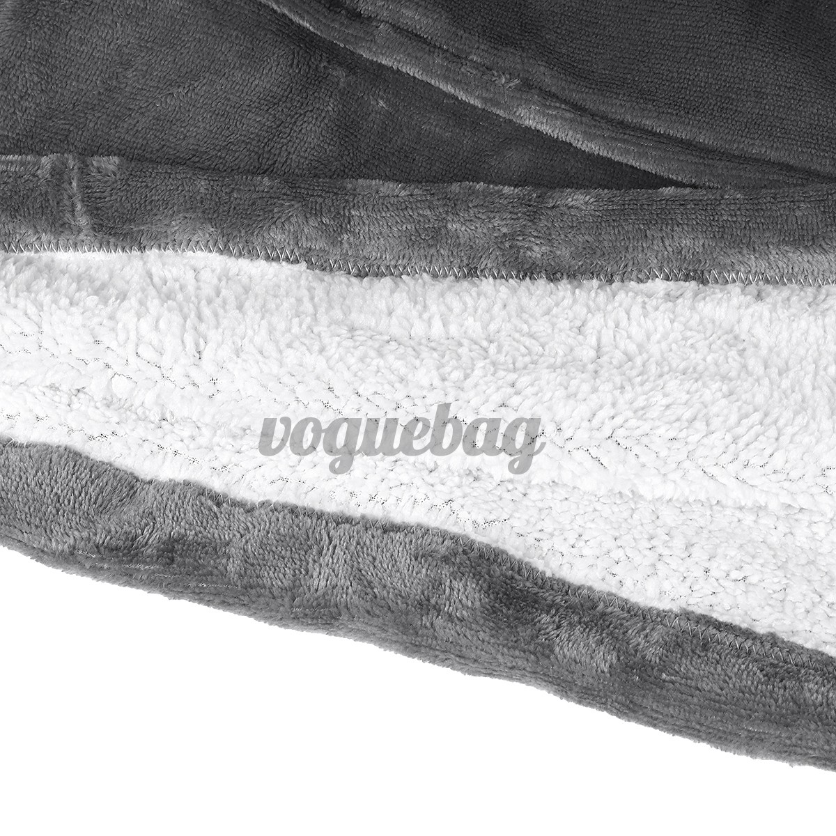 Áo nỉ ngoại cỡ có mũ trùm đầu rộng kiêm chăn lông siêu bông mịn ấm áp | BigBuy360 - bigbuy360.vn