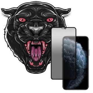 Image of LOSOA 頂級iPhone黑豹クロヒョウ鑽石膜 iPhone滿版玻璃貼7/8/78plus/11/XR/12/SE3