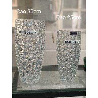 Lọ hoa pha lê cao cấp cao 25cm - 30cm