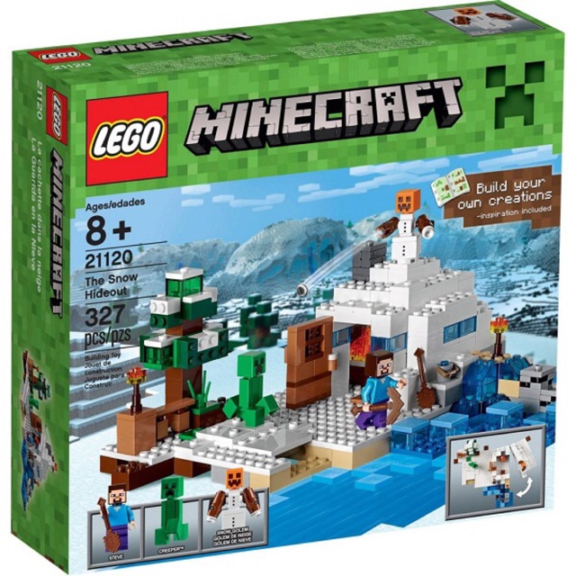 bộ đồ chơi lego minecraft 21120