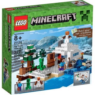 Bộ xếp hình Căn cứ băng giá Lego Minecraft 21120