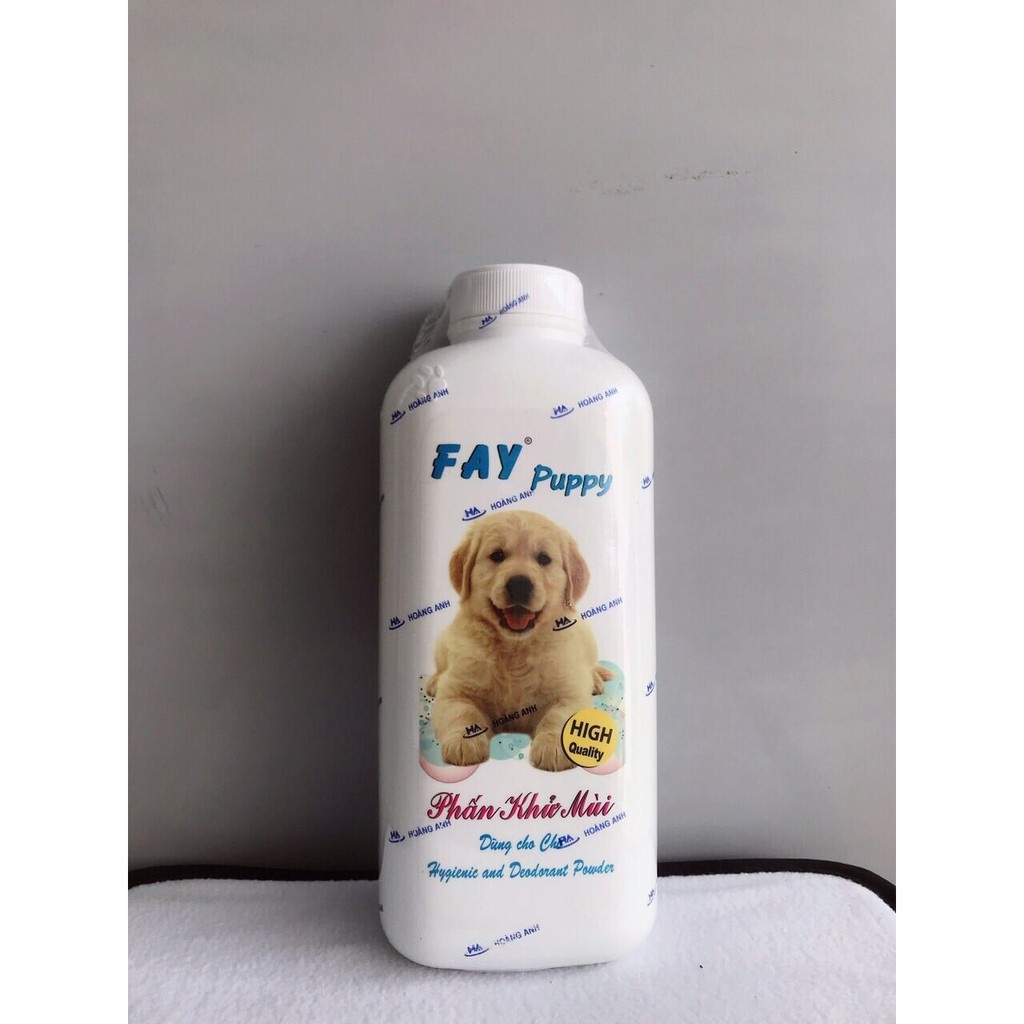 Phấn Tắm Khô FAY Puppy Dành Cho Chó Con Khử Mùi 120g