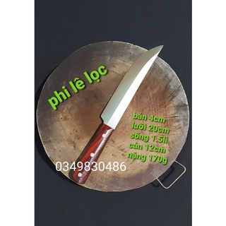 Dao phi lê cá thép Nhật - Không rỉ -Siêu sắc