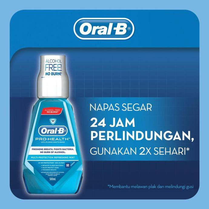 Oral-B Pro-Health Mouth Rinse 500ml - Package Contents 3