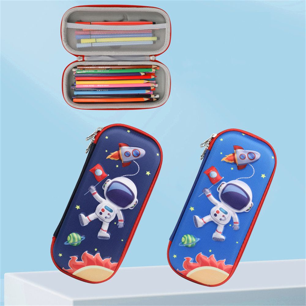 Hộp Đựng Bút EVA Sức Chứa Lớn Họa Tiết Hoạt Hình 3D Dễ Thương Cho Bé