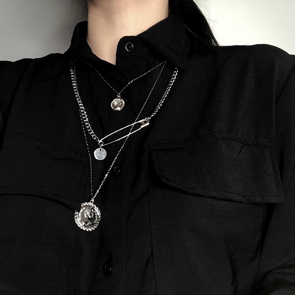 Dây Chuyền Nhiều Lớp 22017 Kiểu Dáng Hợp Thời Trang