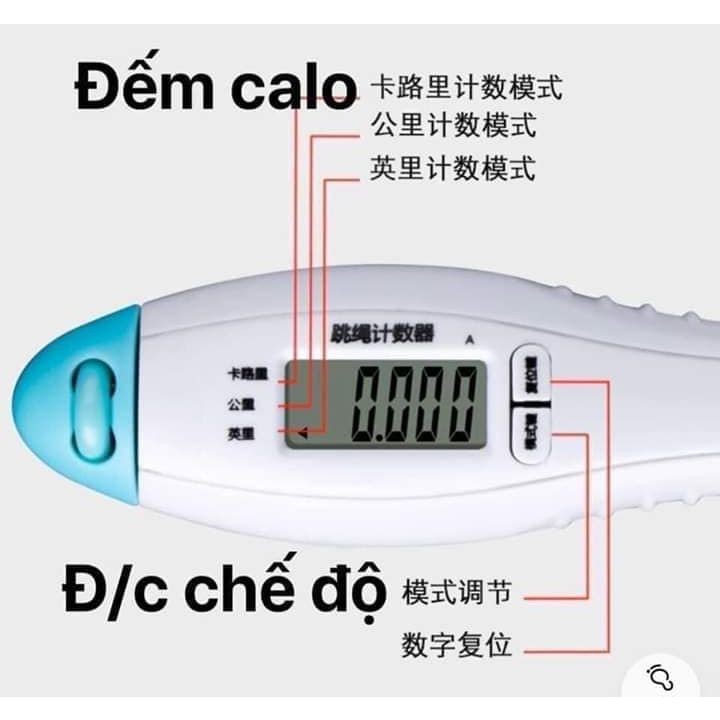 Dây Nhảy Thể Thao - Đo Lượng Calo - Chức Năng Đếm Số