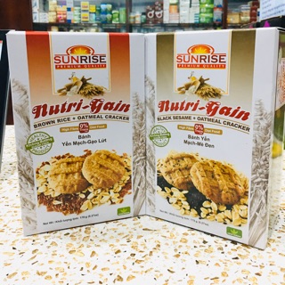 SUNRISE Bánh Ăn Kiêng Yến Mạch-Hạt Bí Sunrise 178G