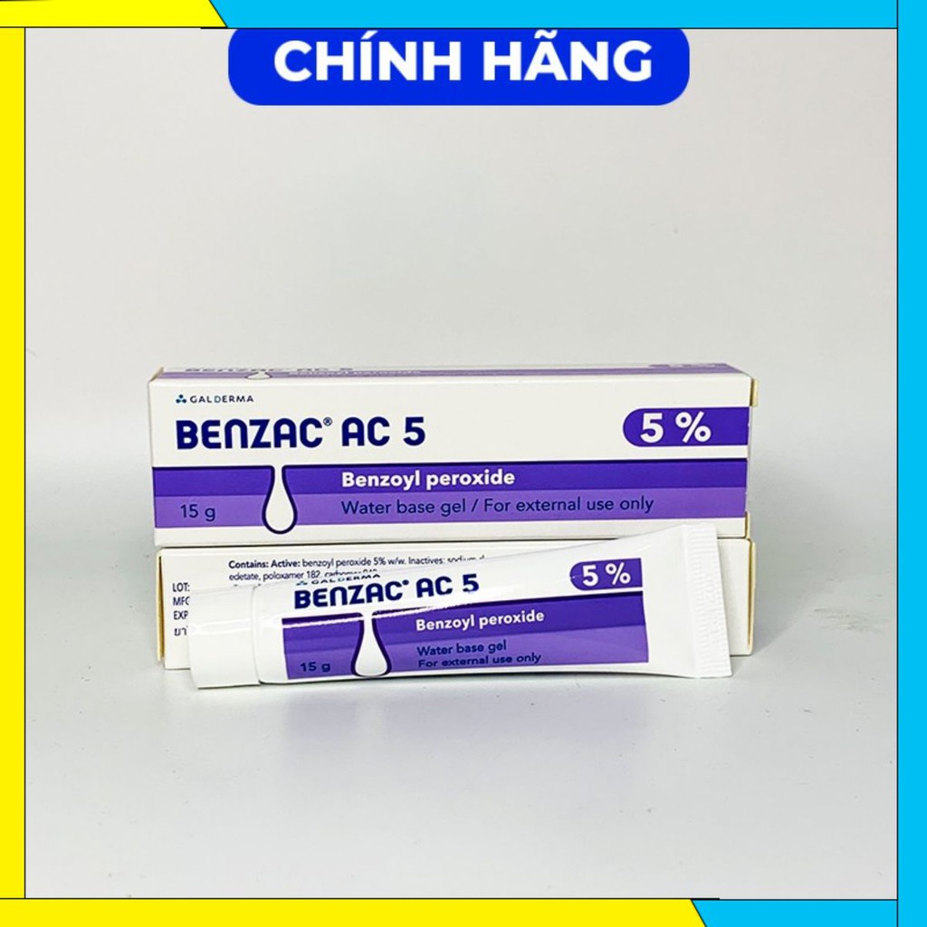 Benzac AC [CHÍNH HÃNG] Kem ngừa mụn Benzac AC Benzoyl Peroxide - Benzac