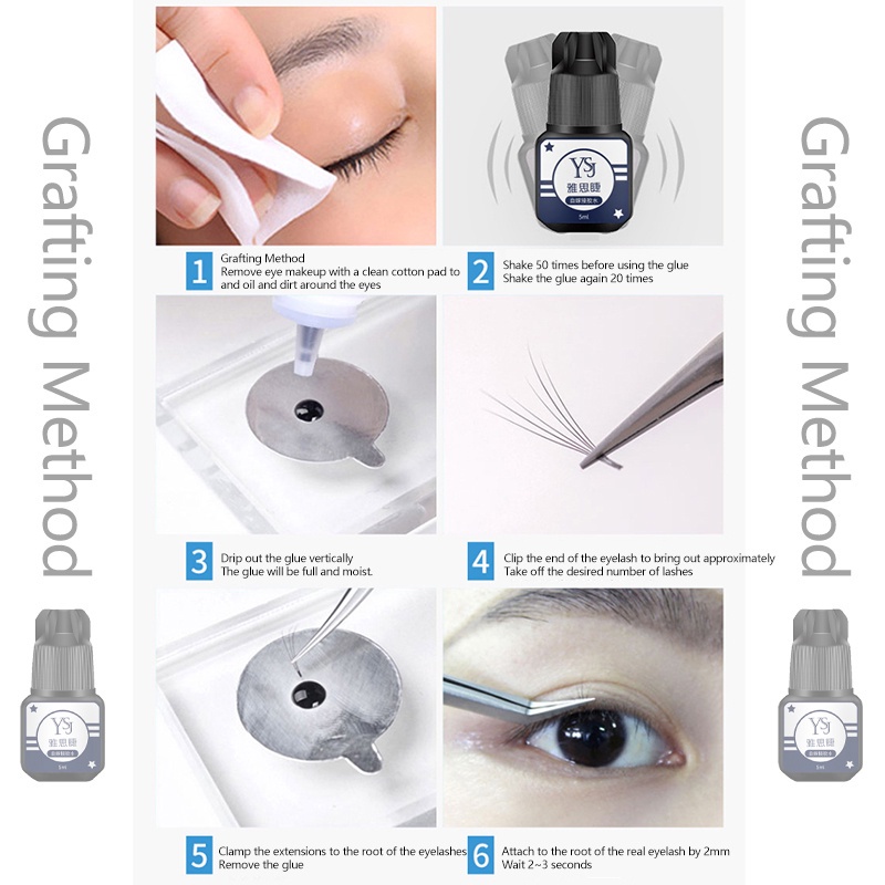 Keo dán mi giả nhanh khô an toàn tiện dụng