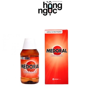 Nước súc miệng y tế Medoral Chlorhexidin 250ml