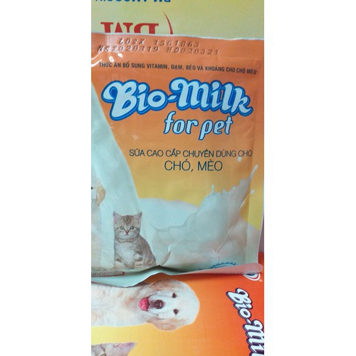 Bio milk sữa cho chó mèo mới sinh