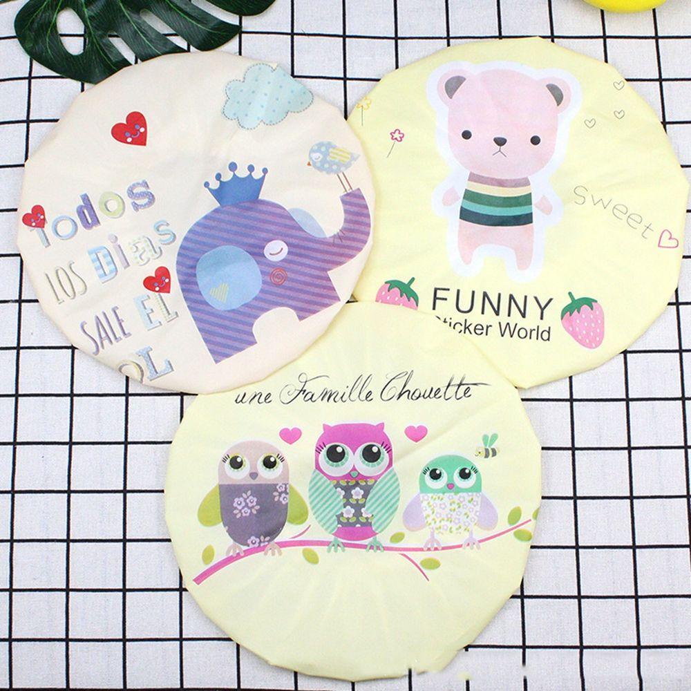 Mũ Trùm Đầu Làm Khô Tóc Nhanh Chóng Kiểu Hoạt Hình Nhiều Kiểu Dáng Thời Trang