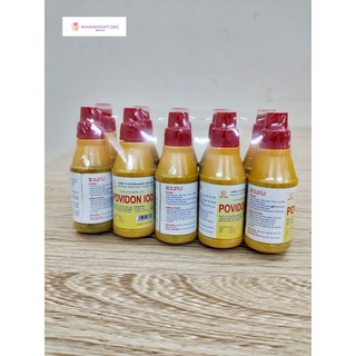 Lốc 10 lọ sát trùng Povidol Iod 20ml Công ty Hóa Dược