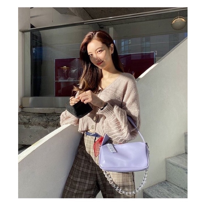 [My.Willis] Jennie Jisoo Black Pink’s bag - Túi kẹp nách trendy