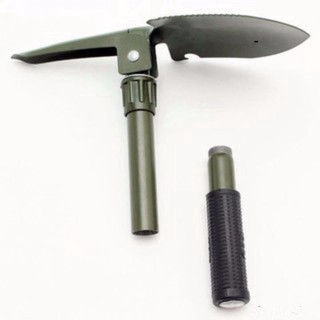 Bộ Cuốc Xẻng Quân Dụng Mini 5 In 1 Đa Năng Đi Phượt Làm Vườn Gấp Gọn Kèm Túi Đựng (MSP CXM33)
