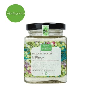 Bột đậu xanh Milaganics hủ 100g