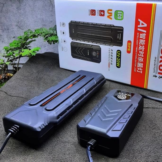 Đèn UV KaoKui AI 20W | Đèn UV Có Hẹn Giờ - Diệt Sạch Vi Khuẩn và Rêu Tảo Hại Cho Hồ Cá Cảnh, Thuỷ Sinh