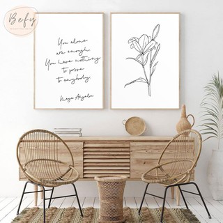 Tranh canvas trang trí trừu tượng tối giản / combo 2 tranh - cbx2012 - befy