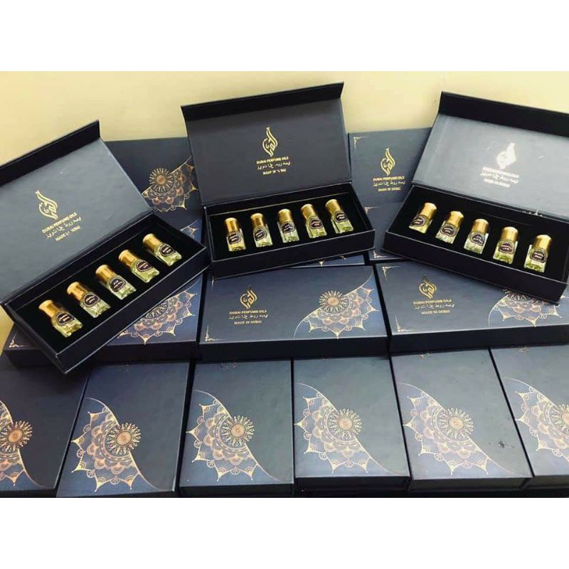 [XẢ_KHO_GIÁ_GỐC] ❤❤ SÉT 5 CHAI NAM VÀ NỮ TINH DẦU NƯỚC HOA DUBAI