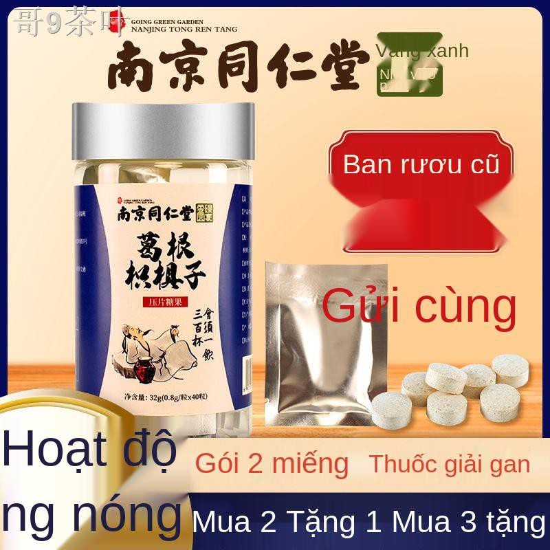 CNam Kinh Tongrentang nôn nao 1000 ly không say viên uống đường tạo tác ngàn nuôi dưỡng gan và bảo vệ Gốc Pueraria lobat