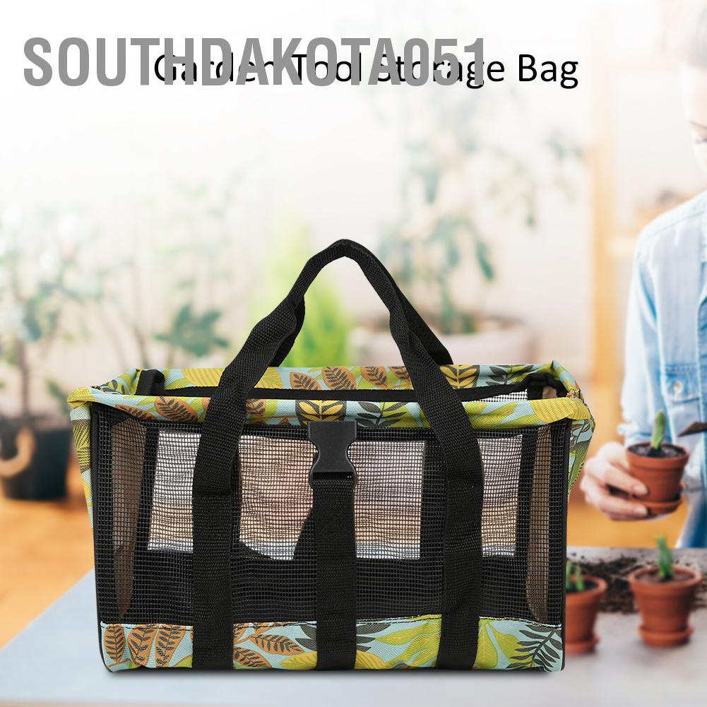 Southdakota051 Túi lưu trữ dụng cụ làm vườn đựng Đồ chơi 30x20x20cm