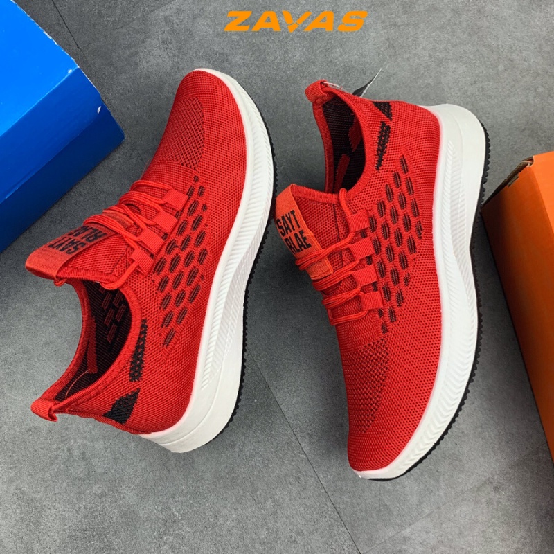 Giày Thể Thao Nam Sneaker ZAVAS, Có Đế Êm, Nhẹ Thoáng Khí Đi Chơi Đi Làm Form Giày Chuẩn Size Dễ Mang - S361