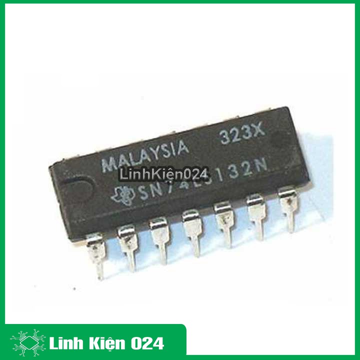 Sản phẩm 74LS132 Quad 2-input NAND Schmitt Trigger DIP14