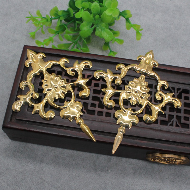 [Nguyên liệu làm trâm] 1 phiến họa tiết làm vương miện Lolita 99*77mm