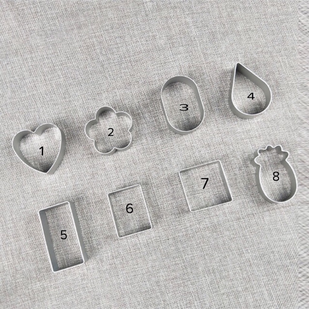 Cookie Cutter / Khuôn Nhấn Bánh Quy, Bánh Dứa Nhiều Hình