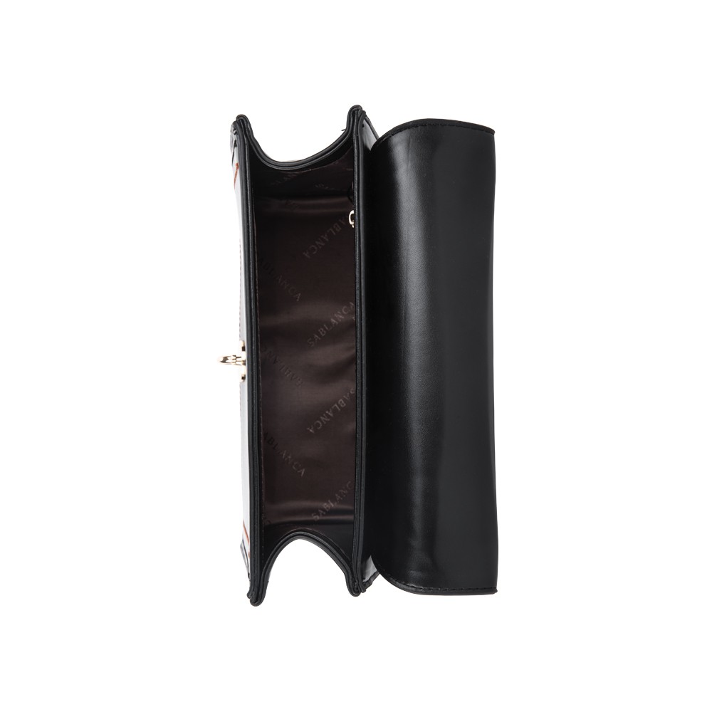 Túi xách tay nữ nắp gập khóa gài kim loại - Sablanca 5051SA0017