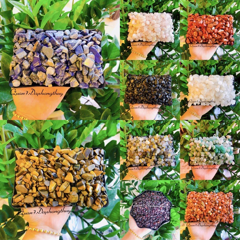 Vụn Đá Thach Anh 10 Loại Tự Nhiên | BigBuy360 - bigbuy360.vn