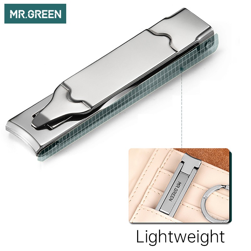 Dụng Cụ Cắt Móng Tay MR.GREEN Bằng Thép Không Gỉ Có Thể Gấp Gọn Tiện Dụng