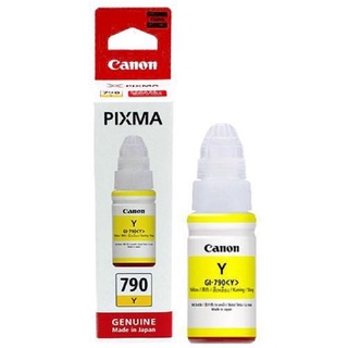 Mực in canon gi-790y yellow ink tank - hàng chính hãng