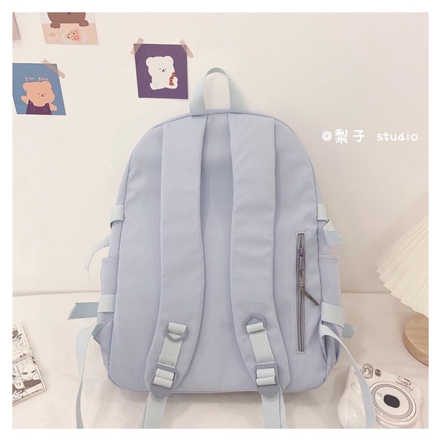 🕙 Balo kiểu dáng basic xì tin đi học Vokoko ver 2 🌈✨ Hàng có sẵn